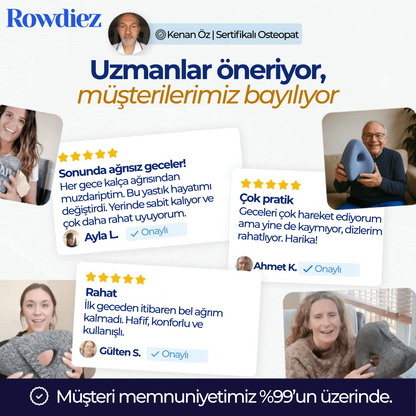 Rowdiez- Destekli Diz Yastığı