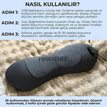 Rowdiez - Üç Fonksiyonlu Masaj Aleti