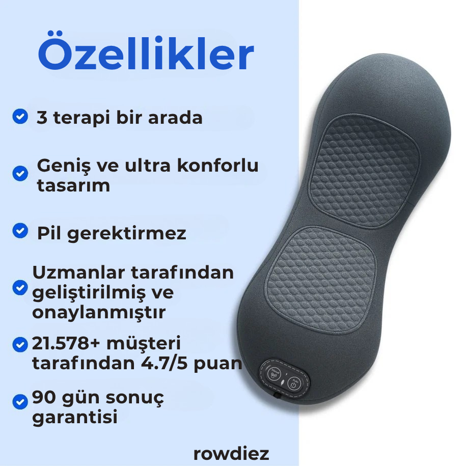 Rowdiez - Üç Fonksiyonlu Masaj Aleti