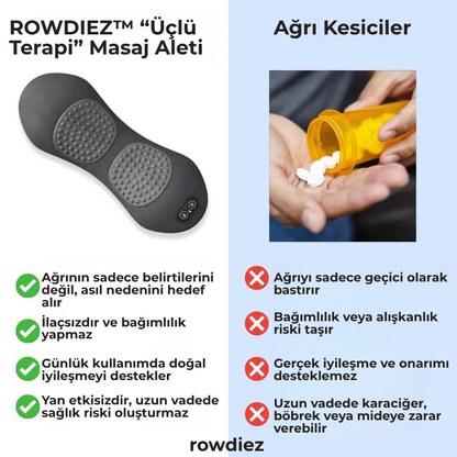 Rowdiez - Üç Fonksiyonlu Masaj Aleti