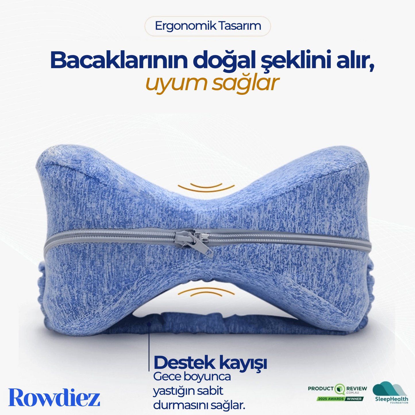 Rowdiez- Destekli Diz Yastığı
