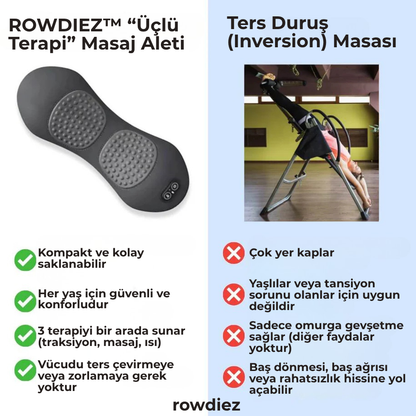Rowdiez - Üç Fonksiyonlu Masaj Aleti