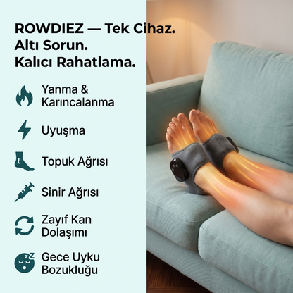 Rowdiez- 3 Fonksiyonlu Ayak Masaj Aleti