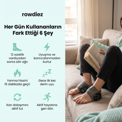 Rowdiez- 3 Fonksiyonlu Ayak Masaj Aleti