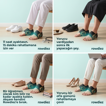 Rowdiez- 3 Fonksiyonlu Ayak Masaj Aleti